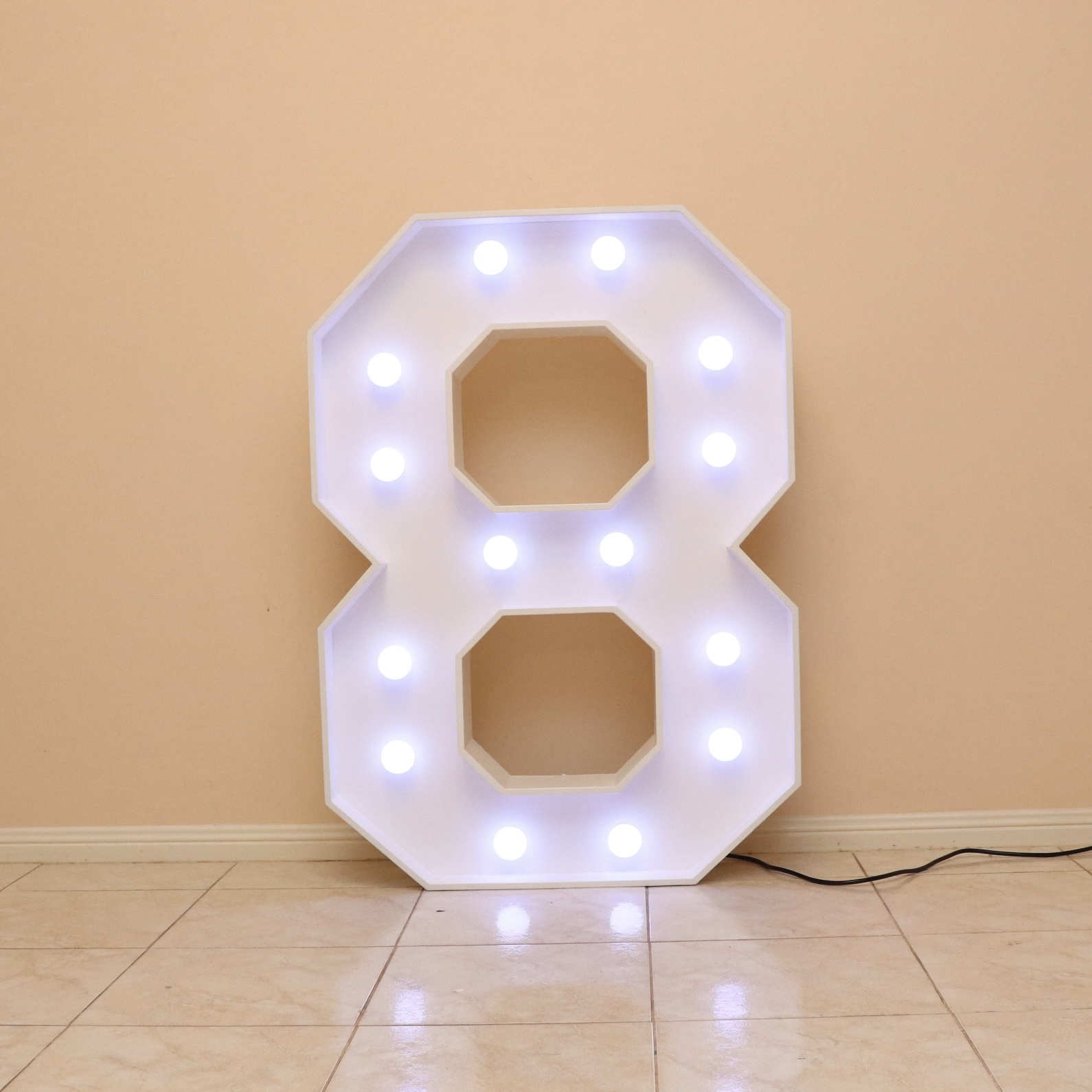 Marquee Number — 8