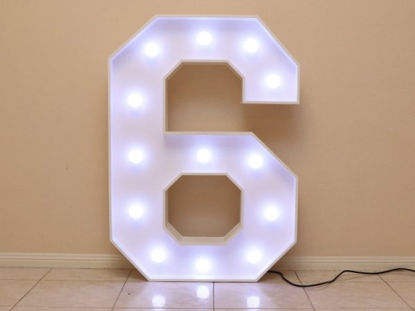 Marquee Number — 6